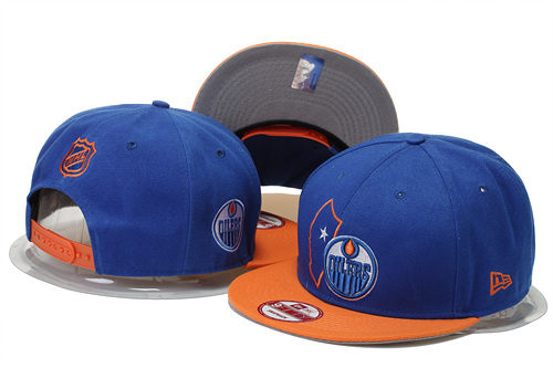 NHL Edmonton Oilers NE Snapback Hat #02